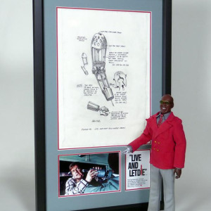Tee Hee Arm Drawing by Syd Cain – Live and Let Die (1973)