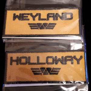 Character name patches – Prometheus (2012)