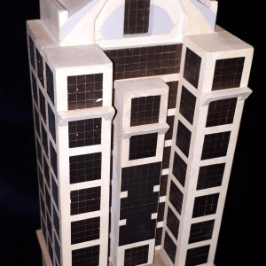 Delta City building miniature – RoboCop 2 (1990)