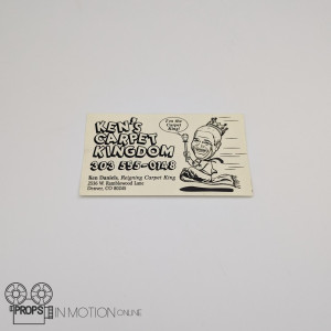 Kens business card – Baskets (2016)