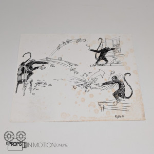 Production used Storyboard – Jumanji (1995)