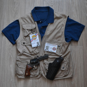 French Surete Nationale id card and GIPN team card – Van Loc: un grand flic de Marseille (1992)