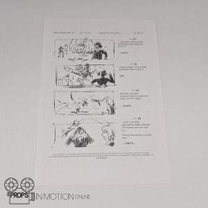 Storyboard – Alice Through the Looking Glass (2016)
