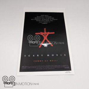 Concept poster design – Scary Movie (2000)