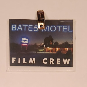 2 Bates Motel Film Crew Badges version one – Bates Motel (2013)