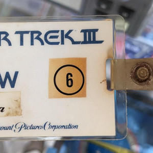 Crew ID Badge – Star Trek III: The Search for Spock (1984)