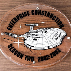 Crew Plaque (2) – Star Trek: Enterprise (2001)
