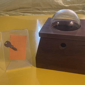 Production made box and hero key – The Box (2009)