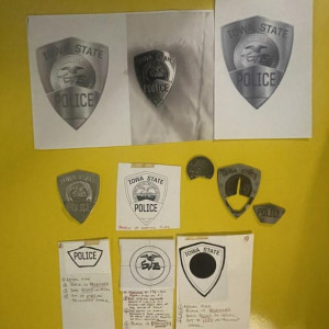 Iowa police badge production designs – Star Trek (2009)