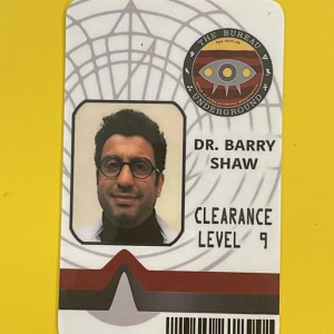 Barry Shaw Bureau Underground ID card – Ghosted (2017)