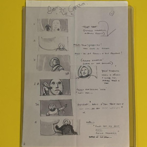 production storyboard – Prometheus (2012)