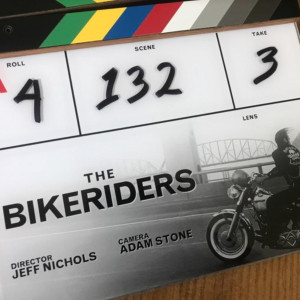 Production used slate – The Bikeriders (2023)