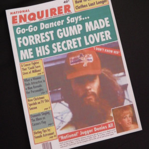 National Enquirer magazine cover – Forrest Gump (1994)