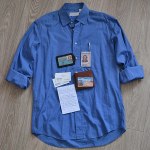 Washington Globe Press ids cards props set – State of Play (2009)