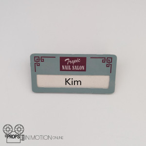 Tropic Nail Salon Name Badge – Top Boy (2011)