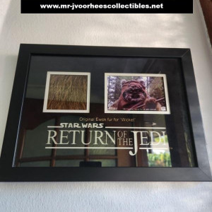 Star Wars Return of the Jedi 1983 Original Screen Used Ewok Fur for Wicket Prop – Star Wars: Episode VI - Return of the Jedi (1983)