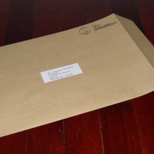 Thomas Williams Board of Education envelope – The Shawshank Redemption (1994)