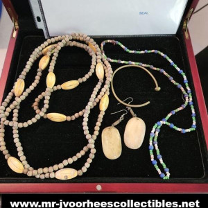 The Exorcist Original Screen Used Indian Native Warrior Jewelry Set Movie Prop – Dominion: Prequel to the Exorcist (2005)