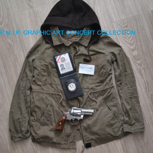 French Police Nationale id card, medal, wallet and business card – The Traveller (2019)