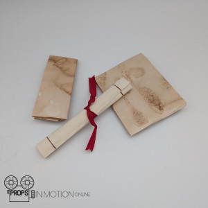 Letters and scroll – Anne Boleyn (2021)