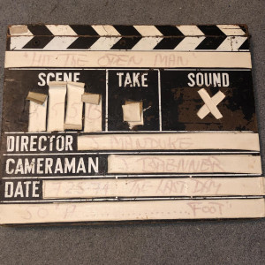 Original Clapperboard (Jules Brenner collection) – Cornbread, Earl and Me (1975)