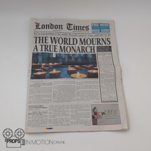 London Times Newspaper – King Charles III (2017)