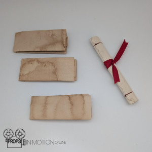 Letters and scroll – Anne Boleyn (2021)