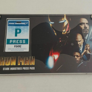Stark Industries Press Badge – Iron Man (2008)