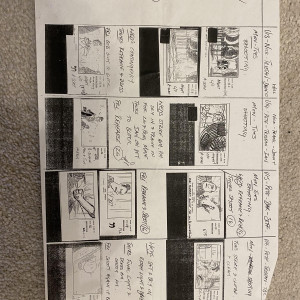 Original Storyboard – Chicken Run (2000)