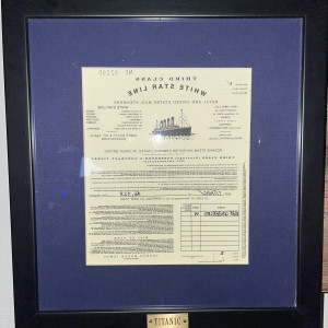 Titanic Third Class Ticket – Titanic (1997)