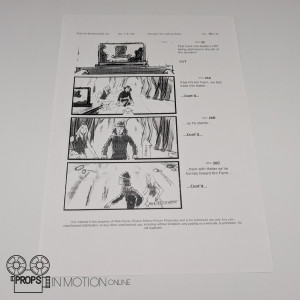 Storyboard – Alice Through the Looking Glass (2016)