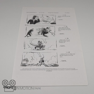 Storyboard – Alice Through the Looking Glass (2016)