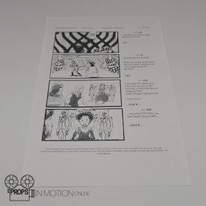 Storyboard – Alice Through the Looking Glass (2016)