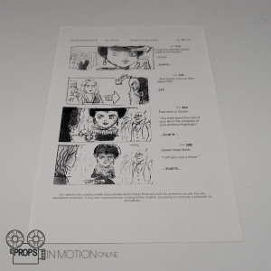 Storyboard – Alice Through the Looking Glass (2016)