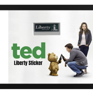 Liberty Sticker Display Type 2 – Ted (2012)