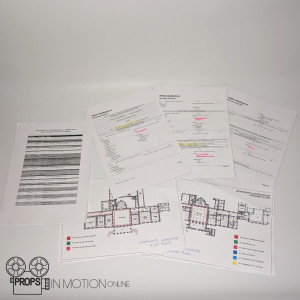 Production Paperwork – King Charles III (2017)