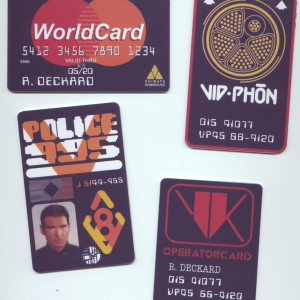 Various Cards – Blade Runner (1982)