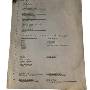 Original Script #534 – Space Patrol (1950)