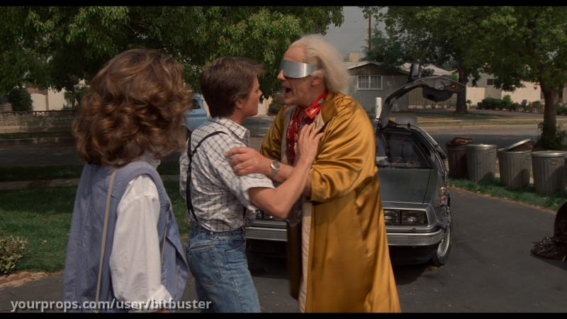 Doc's Train Shirt and metal glasses – Back to the Future Part 2 (2020) – image 6