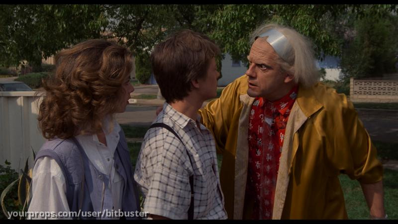 Doc's Train Shirt and metal glasses – Back to the Future Part 2 (2020) – image 7