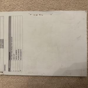 Original filming schedule – Watson & Oliver (2012)