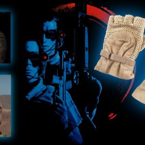 Ralf Moeller screen worn gloves – Universal Soldier (1992)