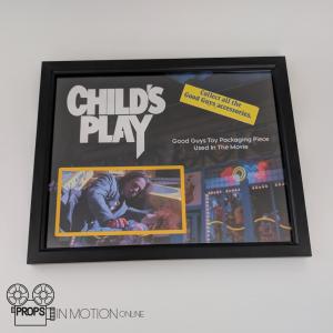 Good guys toy packaging piece – Child's Play (1988)