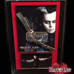 Sweeney Todd’s (Johnny Depp) Straight Razor – Sweeney Todd: The Demon Barber of Fleet Street (2007)