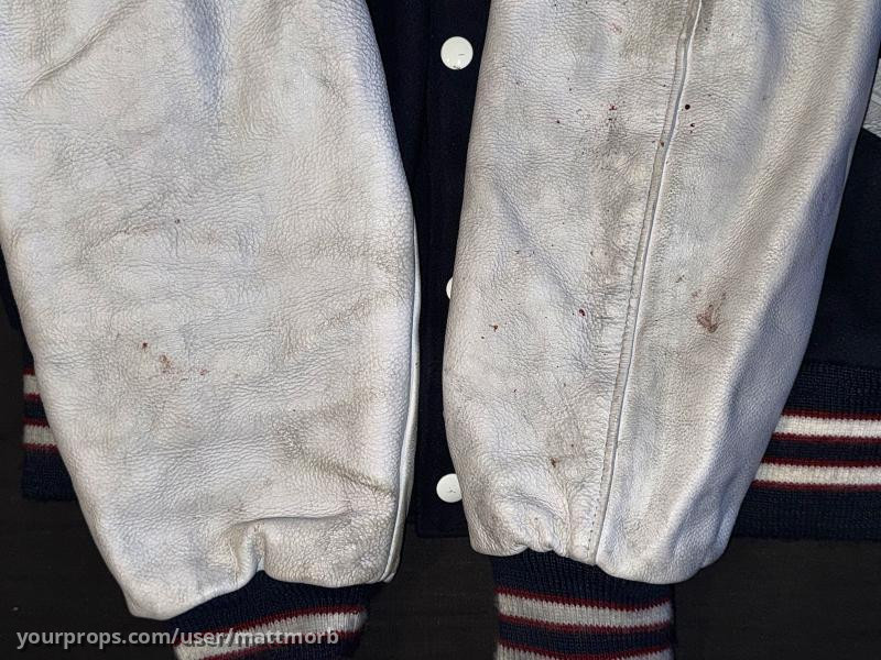 Riley Blaike “Bloody” Letterman Jacket – Dark Harvest (2023) – image 4