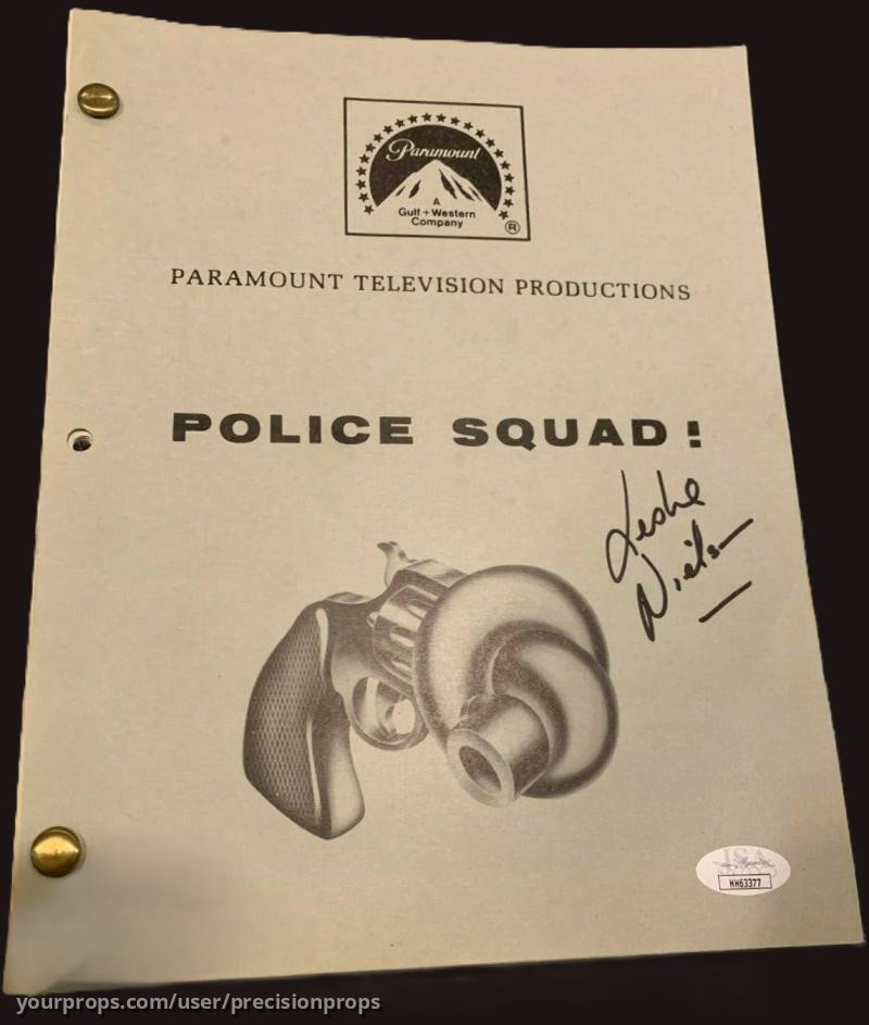 Original Police Squad Shooting Script – Police Squad! (1982) – image 1