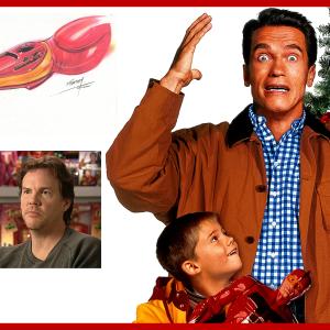 Turbo Discs Airbrush Concept Painting – Jingle All the Way (1996)