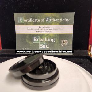 Breaking Bad Original Screen Used Jesse Pinkman Grinder Prop – Breaking Bad (2008)