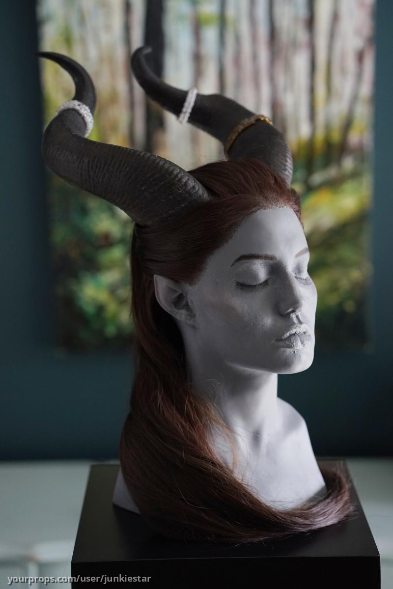 Production made horns, prosthetics and life cast – Maleficent (2014) – image 2