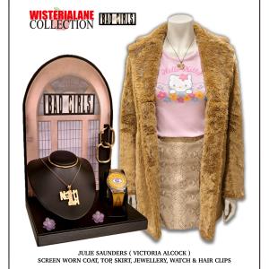 Julie Saunders Coat, Top, Skirt, Jewellery etc – Bad Girls (1999)